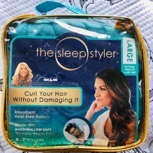The Sleep Styler hair rollers